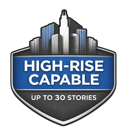 High Rise Capable badge