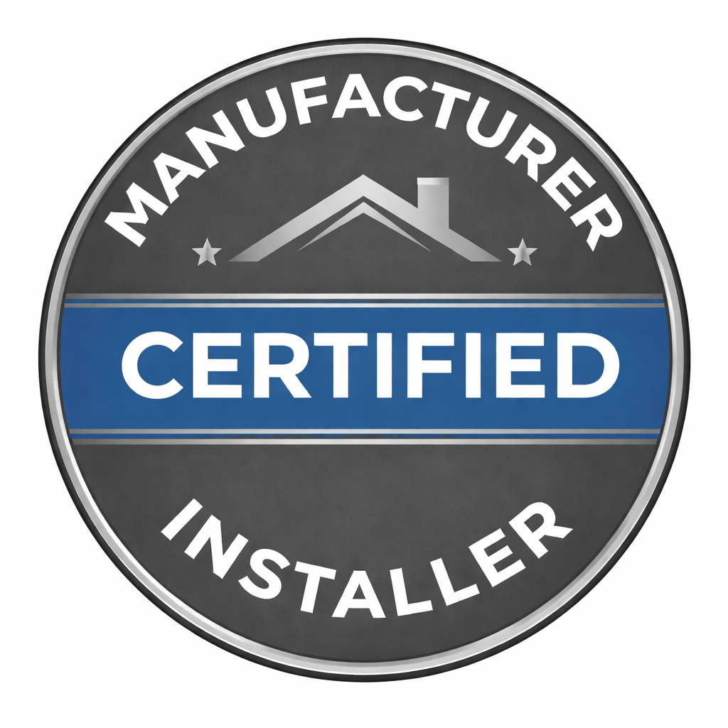 Manufacturer Certified Installers badge