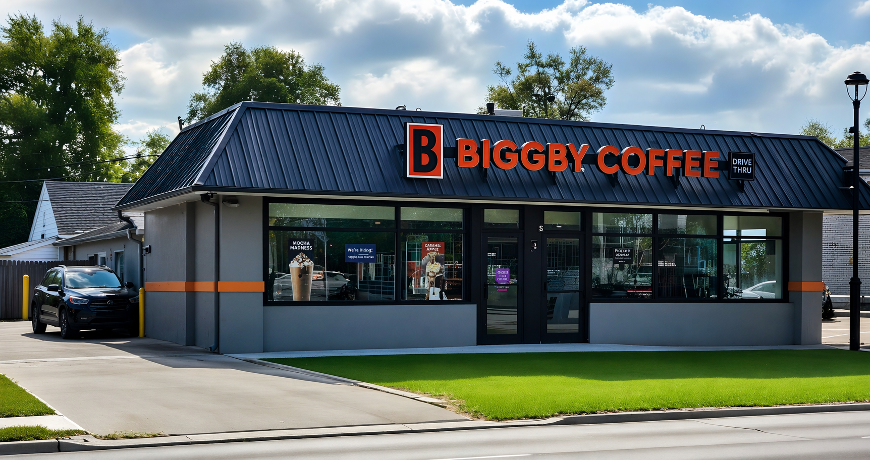 biggby coffee front of store